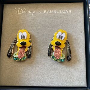 Disney x Baublebar Pluto Statement Stud Earrings